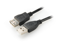 Natec PRZEDŁUŻACZ USB AM-AF 2.0 1.8M CZARNY - 1398186 - zdjęcie 1